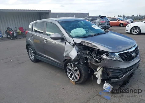 2015 Kia Sportage Lx from USA, damaged, VIN KNDPB3AC6F7755768
